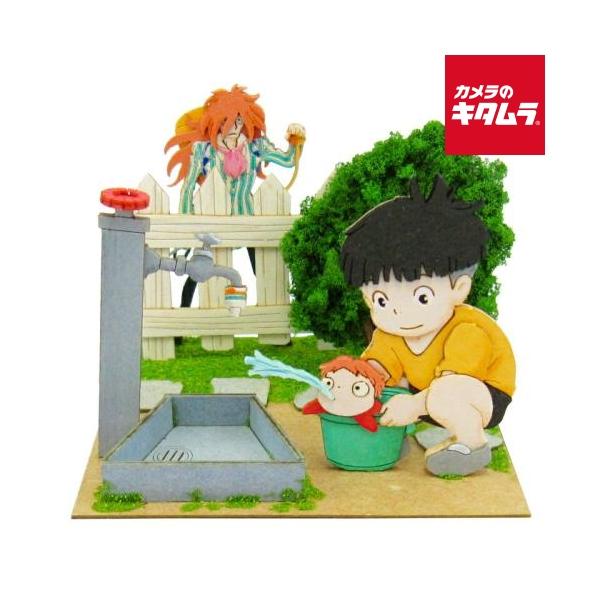 [Release date: August 1, 2024][3,980円(税込)以上のご注文で送料無料][sankei`miniatuart`おうち時間`工作`ミニチュア`インテリア`崖の上のポニョ`模型`サンケイ]