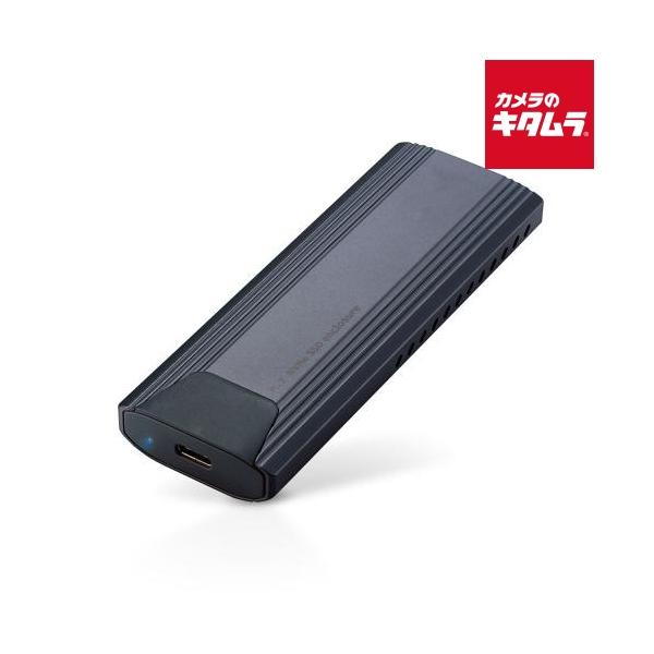 他サイト： エレコム SSDケース USB3.2(Gen2)対応 M.2 NVMe LGB-PNV02UC/Sの商品画像
