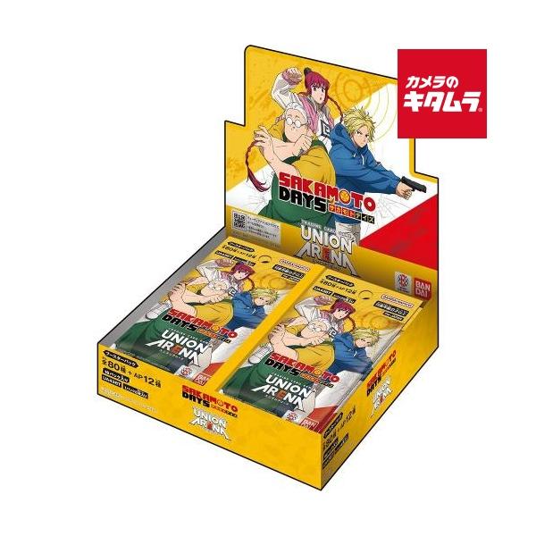 [Release date: August 29, 2025][送料無料][BANDAI`トレーディングカード`ブースターパック`トレカ`サカモトデイズ`ユニオンアリーナ`カードゲーム`]
