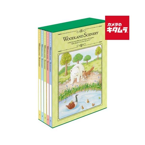 他サイト： ナカバヤシ 5PL-480-1 5冊BOXポケットアルバム L判480枚 ウッドランドシーナリーの商品画像