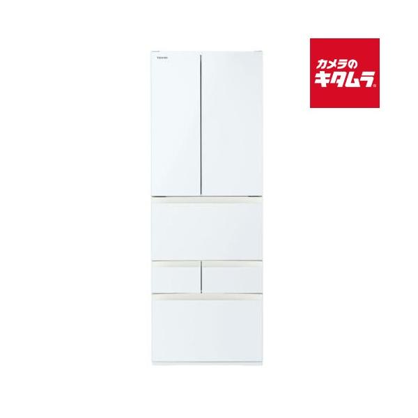 設置込 東芝 野菜室まんなか冷蔵庫 VEGETA フレンチドア GR-Y460FK(EW)グランホワイト [462L] 新生活 大容量 野菜 鮮度 新鮮