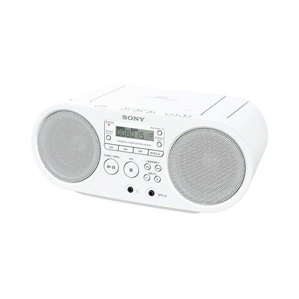 ソニー CDラジオ ZS-S40 （W）ホワイト
