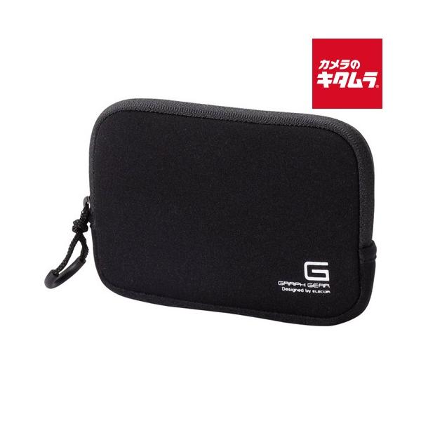 エレコム DGB-065BK デジカメケース ネオプレン Sサイズ ストラップ無し ブラック 《納期未定》