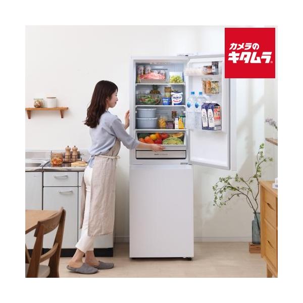 他サイト： アイリスオーヤマ 2ドア 冷凍冷蔵庫 右開き IRSN-27A-W ホワイト ［274L］ IRIS OYAMA メーカー公認店 新生活 シンプル おしゃれ 《納期約１週間》の商品画像