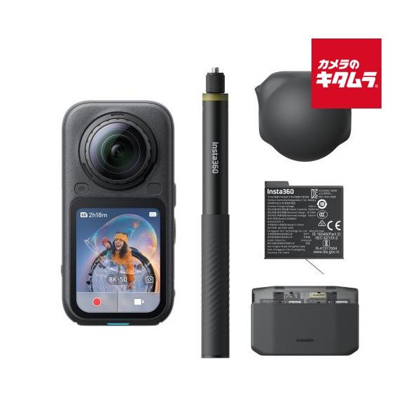 Insta360 X6 エッセンシャルバンドル（CINSABXA-X603） ミッドナイトブラック