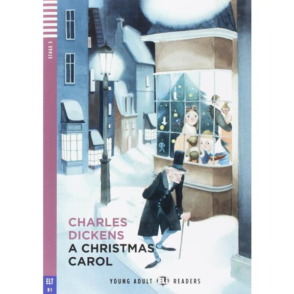 英語 Young Adult ELI Readers stage 3 A Christmas Carol CD付