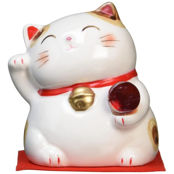 クラフトマンハウス 宝玉 猫 貯金箱 K3569