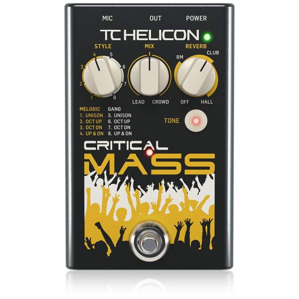 TC Helicon ボーカルエフェクター CRITICAL MASS
