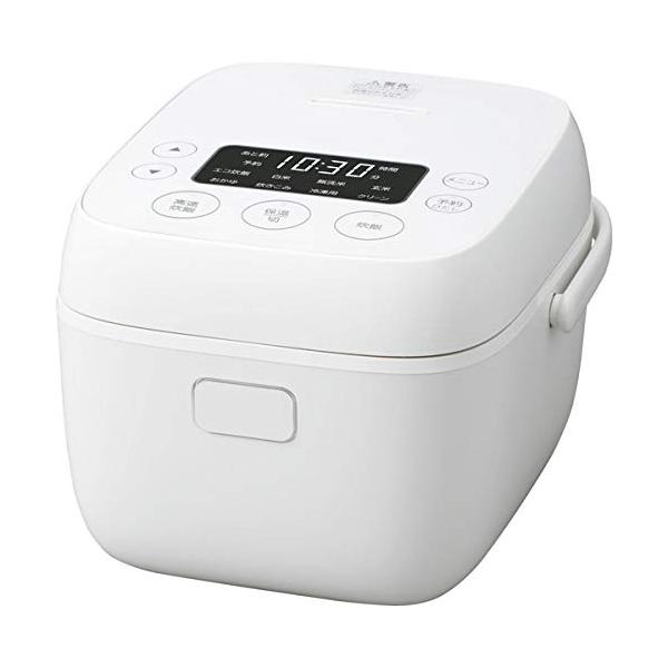 amadana(アマダナ) AT-RM32B-WH 炊飯器 ホワイト [3合 /マイコン]