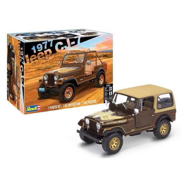 ドイツレベル(Revell) アメリカレベル 1/24 ジープ CJ-7 プラモデル 14547