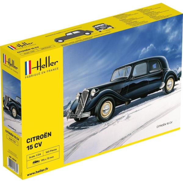 プラッツ エレール 1/24 シトロエン 15CV プラモデル HE80763 (自動車)