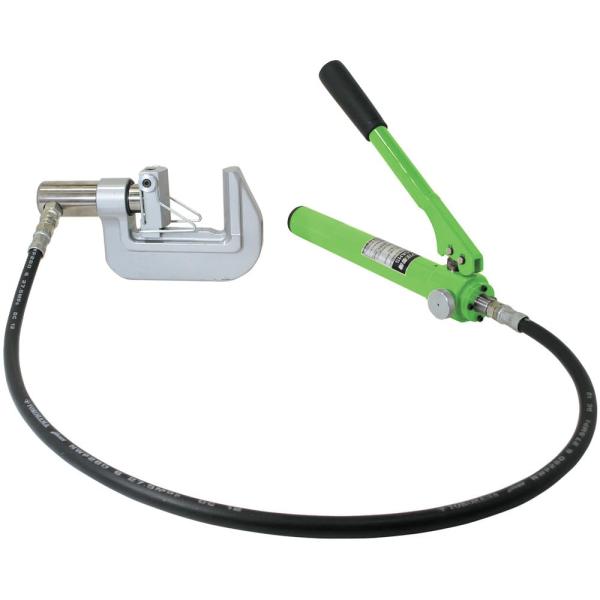 育良精機（株） パイプ断水機（手動油圧式） ISK-30AHS2