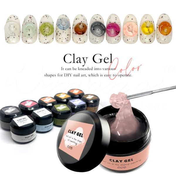 クレイジェル カラージェル 5g 全10色 粘土ジェル ねんどジェル