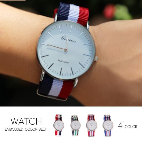 腕時計 カジュアル レディース メンズ ユニセックス シンプル ライン 文字盤 白 T 018 セレクトショップ エミーナル 通販 Yahoo ショッピング