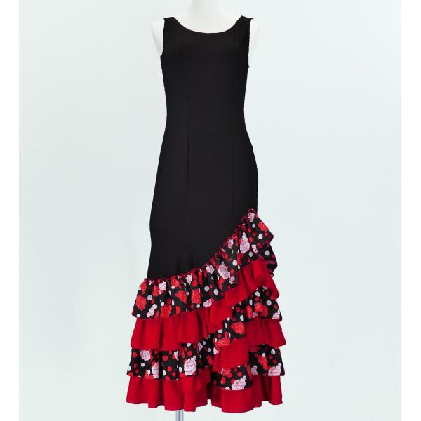 フラメンコ ローズ 水玉 フリル ワンピース ブラック フリーサイズ 2341bbf 2341bbf Emika 通販 Yahoo ショッピング