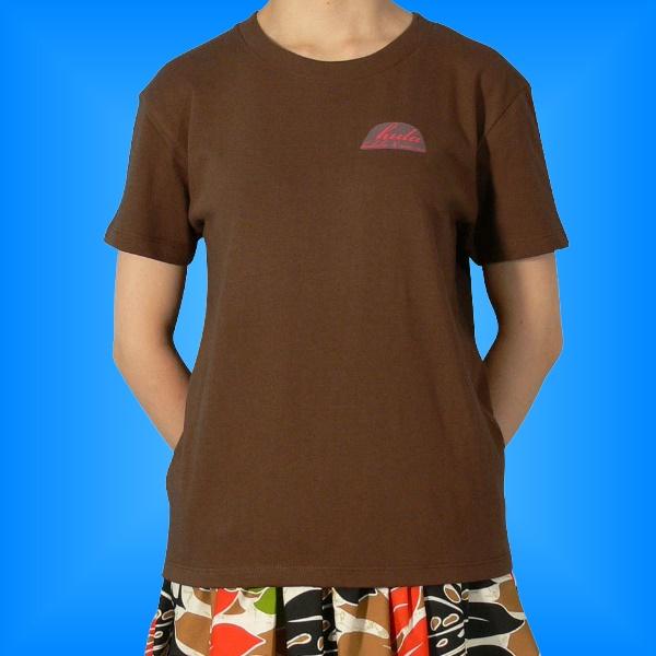 フラダンス Tシャツ [XL] バックシルエット ブラウン 483xlbr : emika