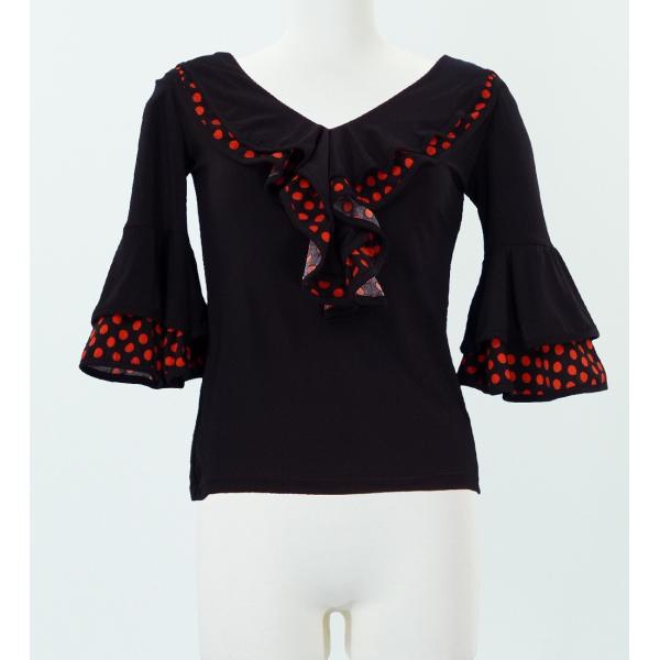 伸縮性があり着やすいのが特徴です。同じ柄のファルダともコーディネート出来ます。身丈：55cm適応ヌード寸法：バスト90.5cm〜107.5cm／ ウエスト70.5〜87.5cm素材：ポリエステル100%※生産ロットによって仕様変更がある場合...