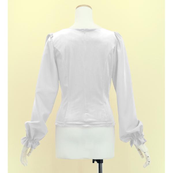 �t�������R �I�ׂ�݂��� �����O�X���[�u�u���E�X �z���C�g S�EM�EL�T�C�Y J3181wh ���i�摜2