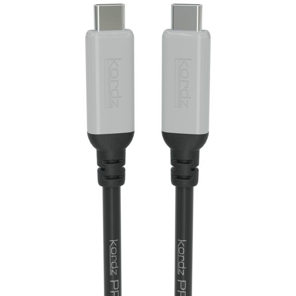 USBケーブル Kordz PRO 20Gbps 240W Passive USB-C Cable 1.5m
