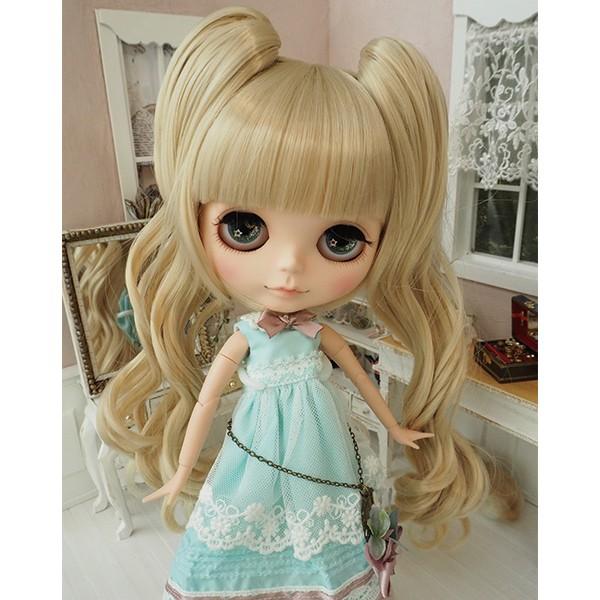ブライス（Blythe） ネオブライス ウィッグ 姫バングツーテール