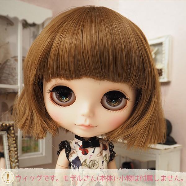 ブライス（Blythe） ネオブライス ウィッグ ウェービィボブ? マロン