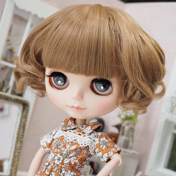 ネオブライス ウィッグ フレンチカール ミルキーブラウン 10インチ メール便可 ドール Blythe Pulip プーリップ No0023 Mib Emilie 通販 Yahoo ショッピング