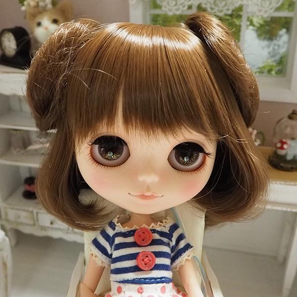 ブライス（Blythe） ネオブライス ウィッグ お団子くるりんボブ