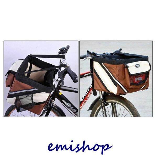 犬 キャリーバック サイクリング 10kg以内犬用 脱着式 自転車 お出かけ ペットキャリー 自転車カゴ 前かご 自転車バッグ 犬用 猫用 小型犬 通院 旅行 バイク Enpron Nl