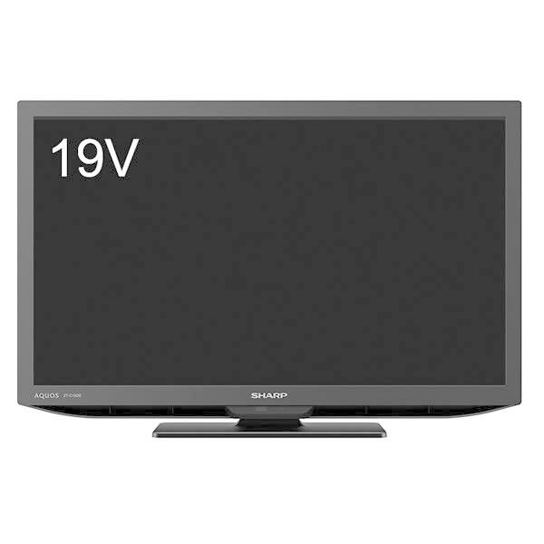 シャープ 19V型 液晶テレビ アクオス DEライン 2T-C19DE-B ブラック 