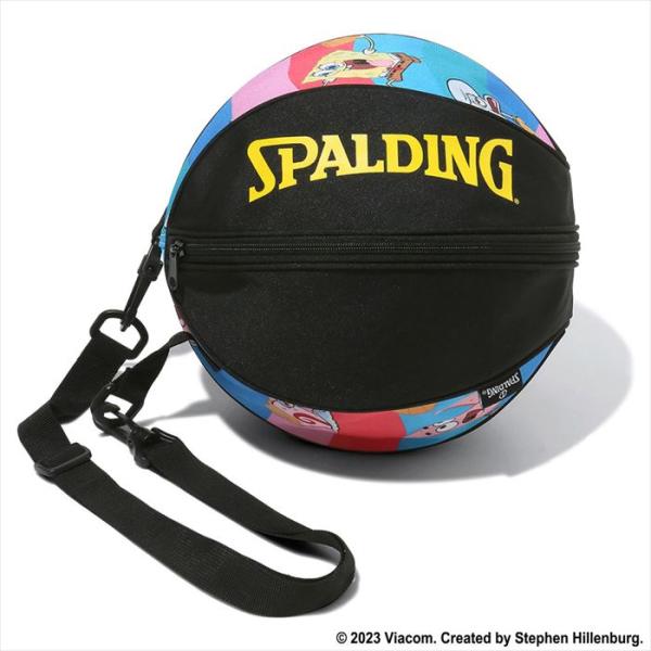 スポルディング ボールバッグ スポンジ・ボブウェーブ バスケットボール 49-002SBW ピンク SPALDING ボール入れ 爆買