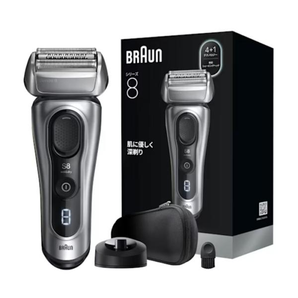 BRAUN（ブラウン） メンズシェーバー シリーズ8 8617s シルバー 電気