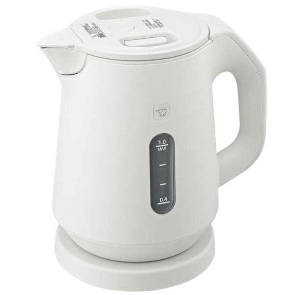 新品未使用ZOJIRUSHI 電気ケトル CK-KA10-WM 本体 象印（ZOJIRUSHI） 1.0L 電気ケトル CK-KA10-WM ペールホワイト : 家電