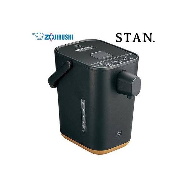 他サイト： 象印 電動ポット 1.2L マイコン沸とう STAN. CP-CA12-BA ブラック【100サイズ】の商品画像