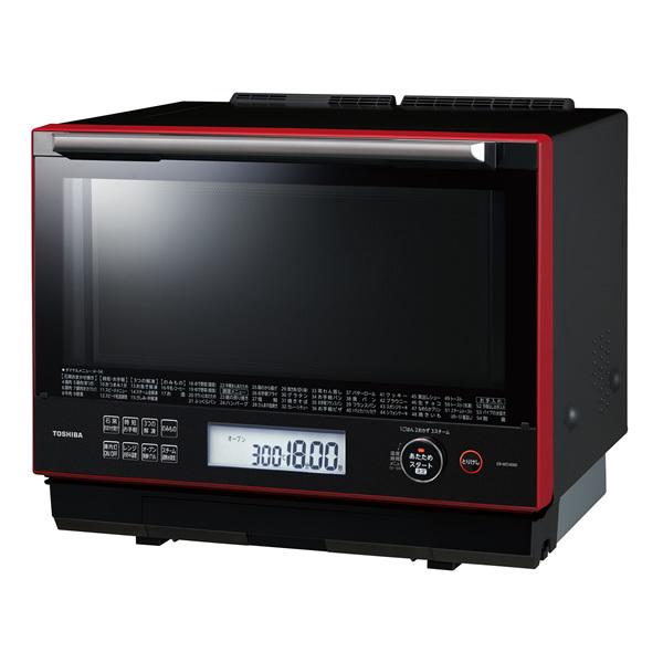 TOSHIBA オーブンレンジ 2022年製 東芝 TOSHIBA オーブンレンジ 18L フラット ホワイト ER-X18-W