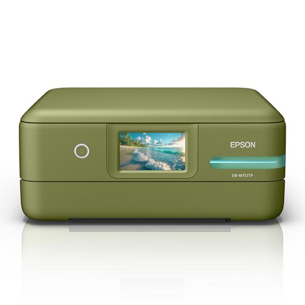 S*a様 新品、未使用品　EPSON EW-M757TP グリーン エプソン（EPSON） インクジェットプリンター エコタンク搭載モデル A4