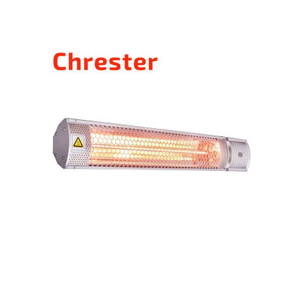 【送料無料】クレスター 赤外線ヒーター 小型 フェアリー 壁 天井取付 200V IP65防水 屋外可 電気ストーブ HEAT-C-202S シルバー クレスター 赤外線ヒーター 小型 フェアリー 壁 天井取付 200V IP65