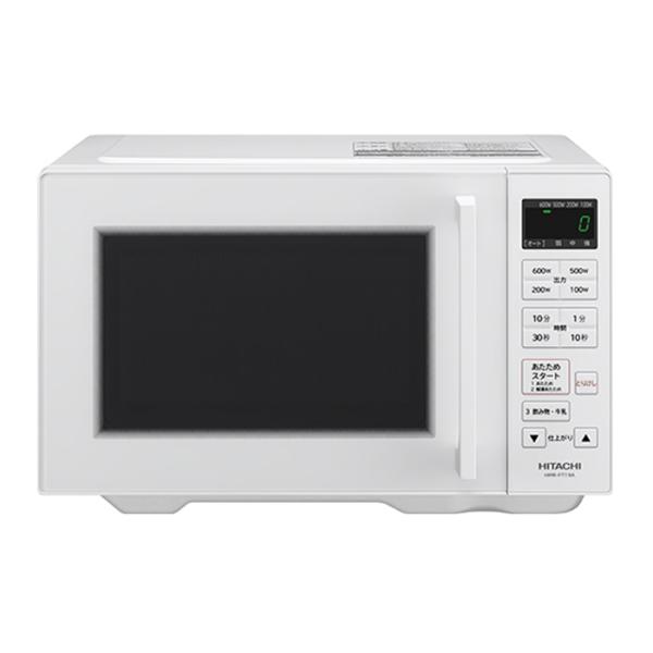 日立（HITACHI） 19L 電子レンジ HMR-FT19A-W ホワイト フラット庫内 