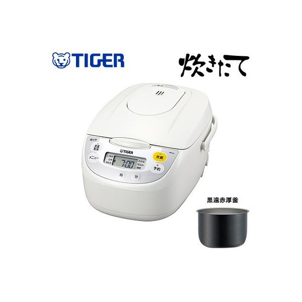 タイガー（TIGER） 1升炊き マイコン炊飯ジャー JBH-G181-W ホワイト