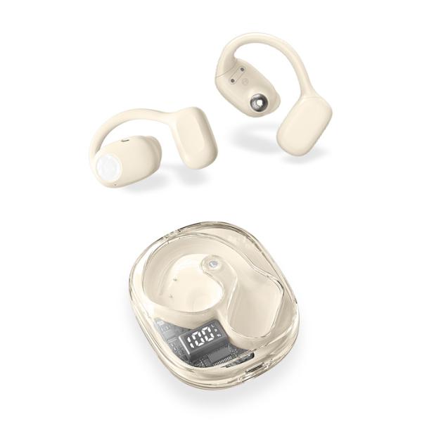 京ハヤ 完全ワイヤレスイヤホン Bluetooth対応 オープンイヤー型