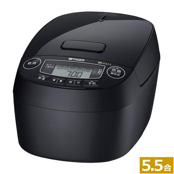 炊きたて タイガー 5.5炊き 圧力IHジャー炊飯器 JPV-H100-KV モーブ