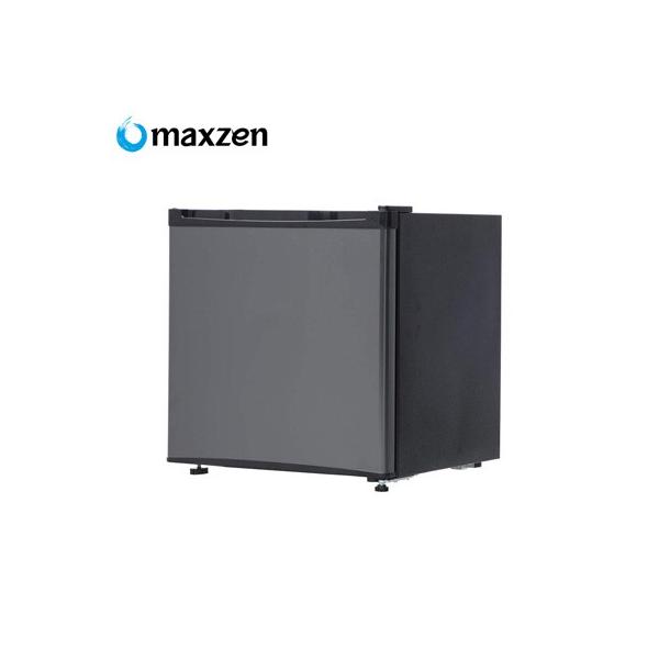 マクスゼン 1ドア 冷蔵庫 46L 右開き JR046ML01GM ガンメタリック【160