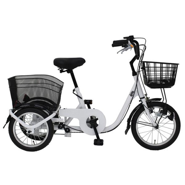 ミムゴ スイングチャーリー 三輪自転車 ミムゴ 三輪自転車 ロータイプ フロント16インチ リア14インチ カゴ付