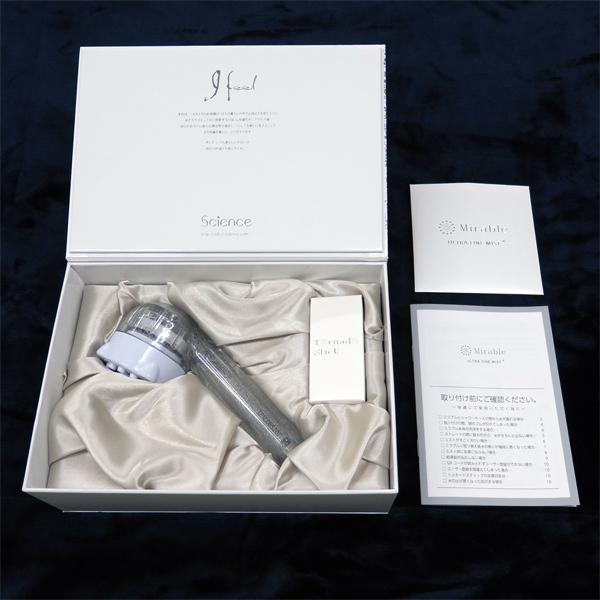 ミラブル plus シャワーヘッド ウルトラファインミスト 7/25購入　保証有 楽天市場】【正規販売店】シャワーヘッド 節水 ミラブルplus