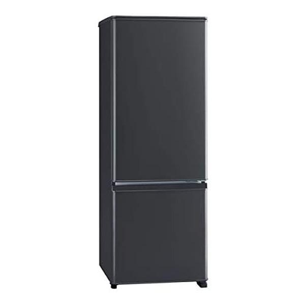 MITSUBISHI 冷蔵庫 168L マットチャコール MR-P17F-H 三菱電機 168L 2ドア 冷凍冷蔵庫 右開き MR-P17F-H マットチャコール