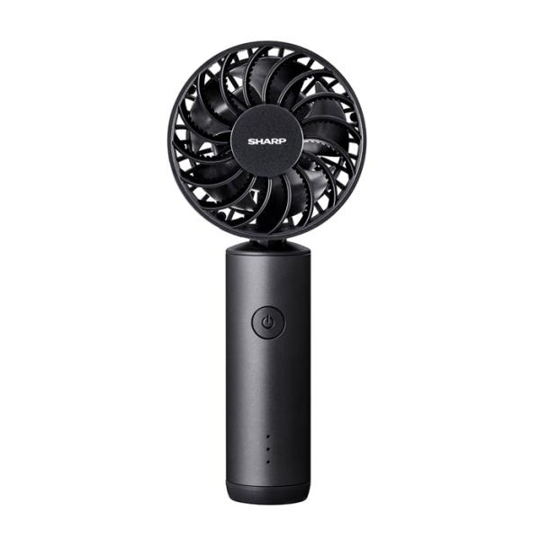 SHARP PJ-HS01-B ハンディファン ブラック　2個 SHARP（シャープ） ハンディファン 携帯扇風機 充電式 プラズマ