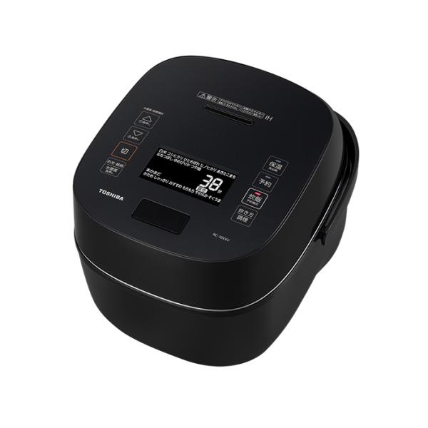 未開封新品TOSHIBA RC-10VXV K 東芝炊飯器1.0L (5.5合) TOSHIBA 東芝 5.5合炊き 真空圧力IH 炊飯器 炎匠炊き RC-10VXV-K