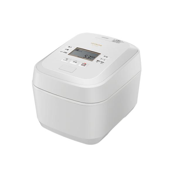 日立 炊飯器 5.5合 圧力&スチームIH 蒸気カット RZ-V100GM W 日立 5.5合炊き IHジャー炊飯器 圧力＆スチーム ふっくら御膳 RZ