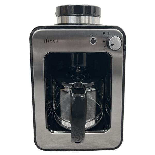 【新品】siroca 全自動コーヒーメーカー SC-A211 ステンレスシルバー Amazon.com: siroca Fully Automatic Coffee Maker SC – A211 [Glass