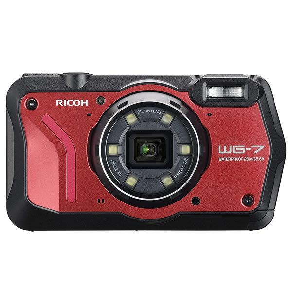 RICOH WG リコー デジタルカメラ WG-7-RD レッド【60サイズ】 : 家電と 