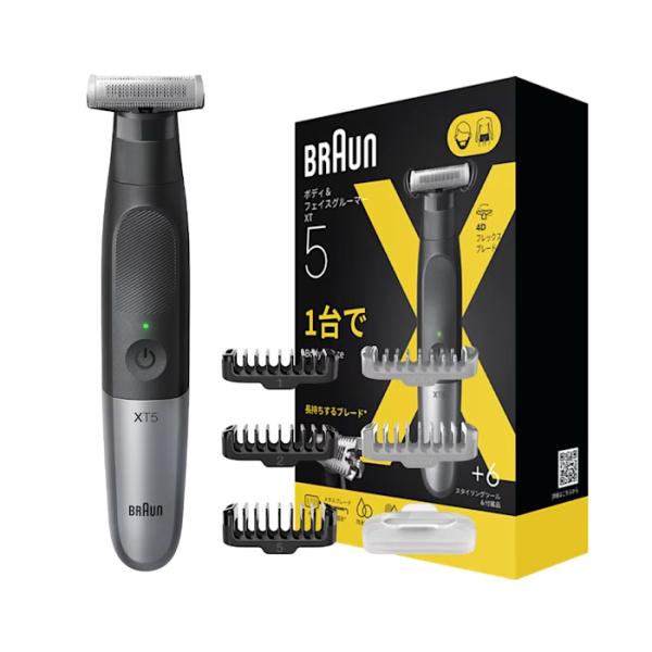 ブラウン ボディ&フェイスグルーマー PRO X XT3000 ボデグルーマー ブラウン BRAUN ボディ＆フェイス グルーマー PRO X XT3000-C